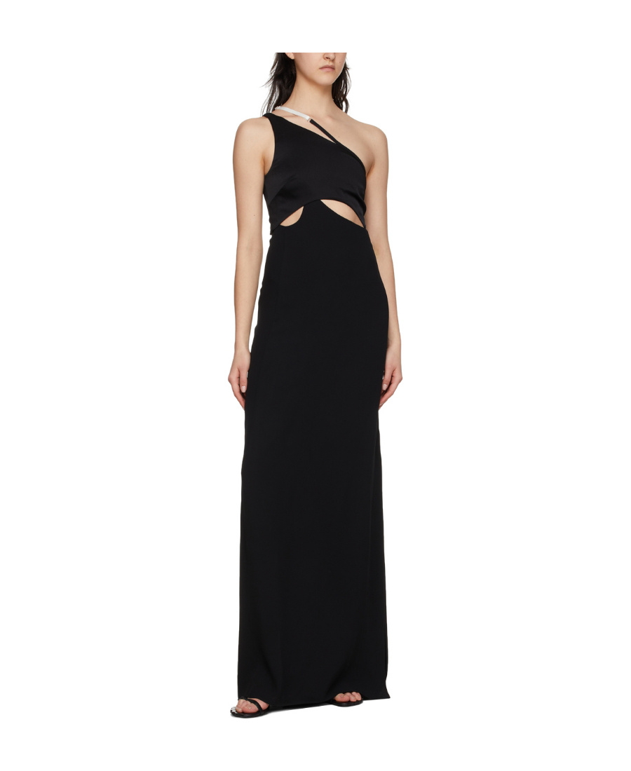 Givenchy One-shoulder Cut Dress Dress In Black