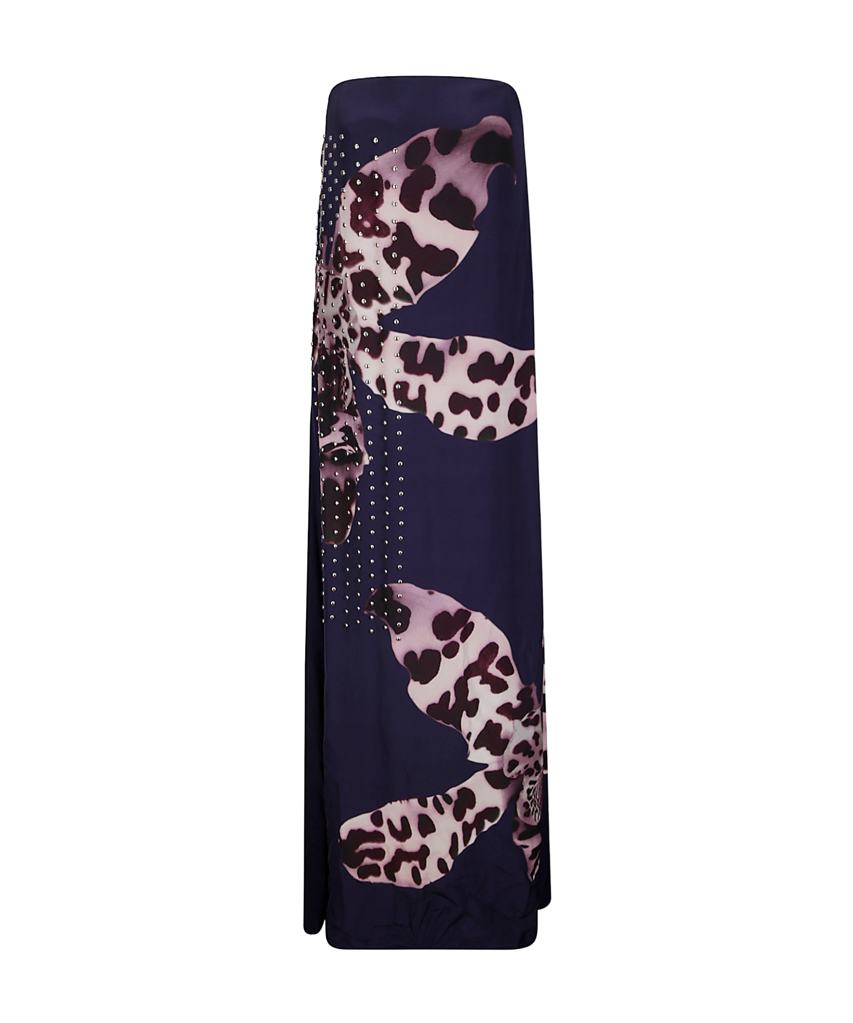 Dries Van Noten Pure Viscose Dress With Bodice In Black