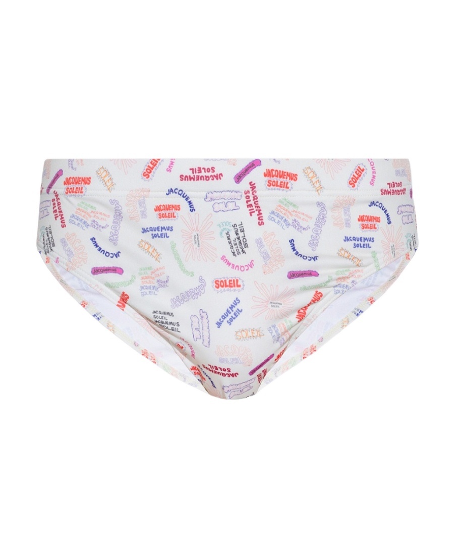 Jacquemus Swimming Trunks In White
