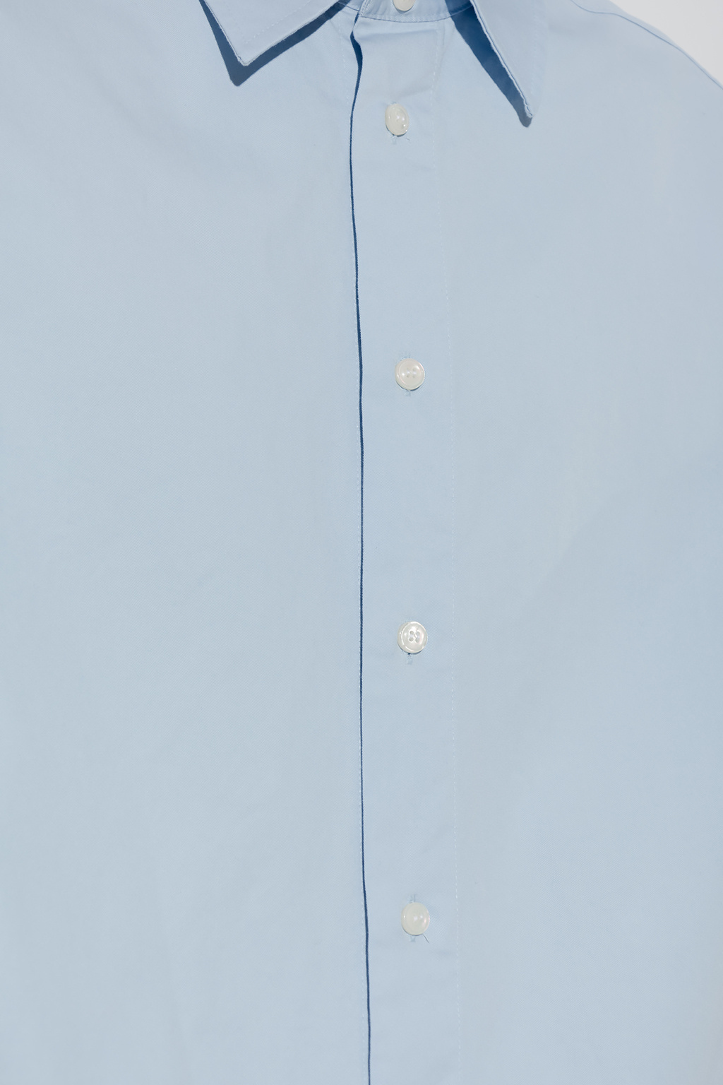 Diesel Logo-embroidered Shirt In White