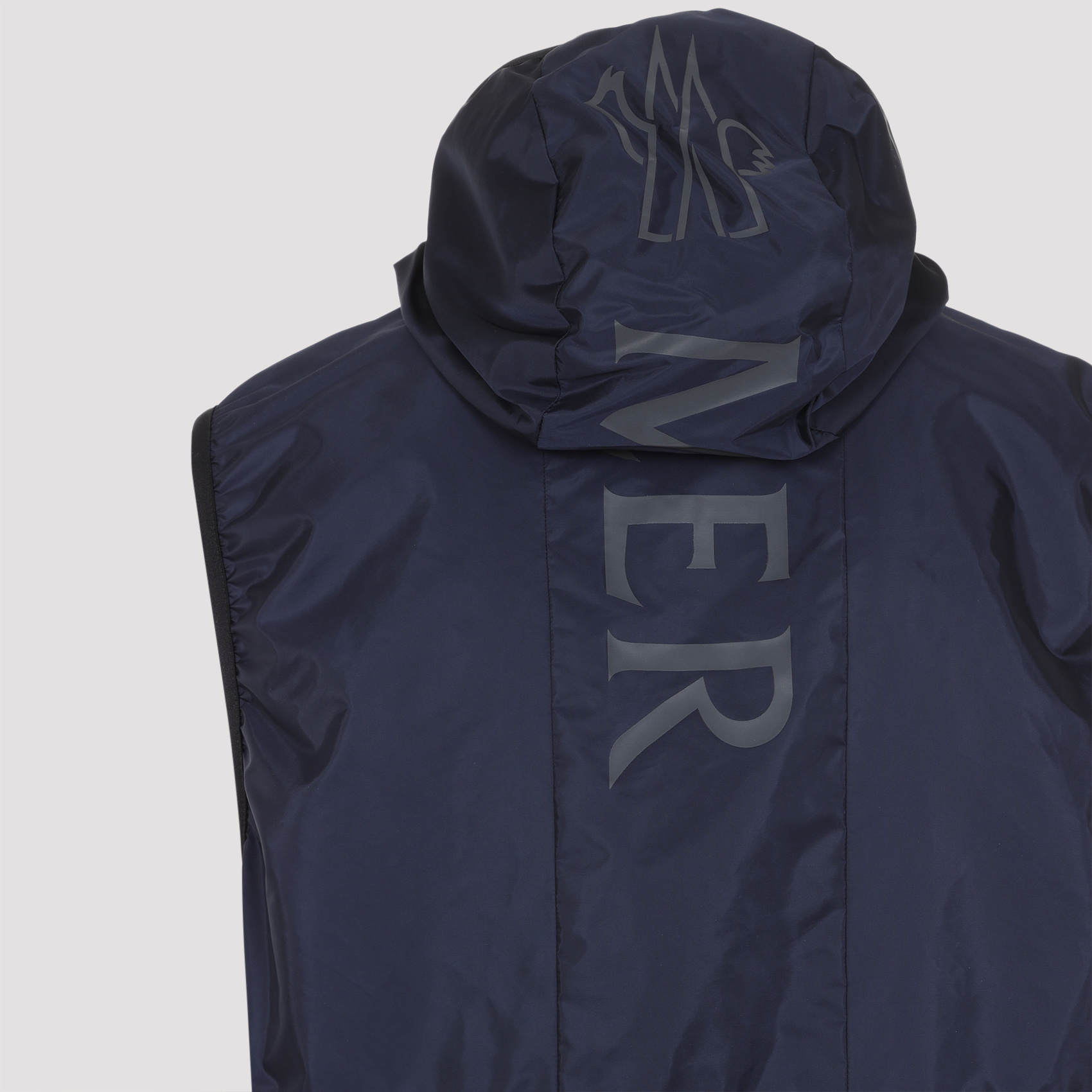 Moncler Moretan Zip-up Vest In Blue