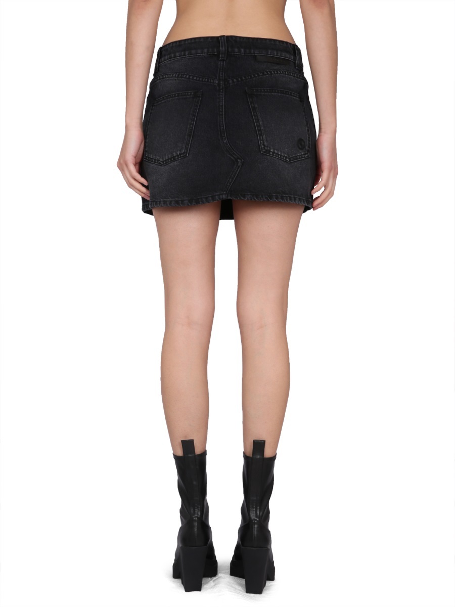 Stella Mccartney Falabella Skirt In Black