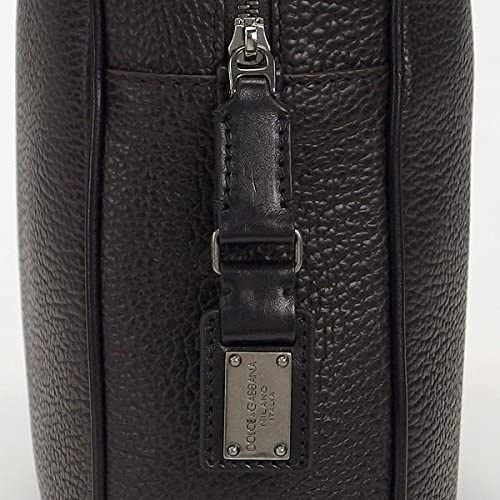 Dolce & Gabbana Logo Details Handbag In Black