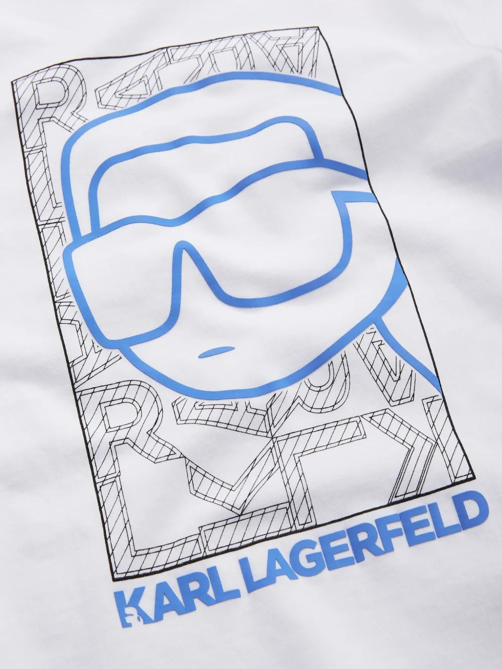 Karl Lagerfeld Ikonik Karl T-shirt In White