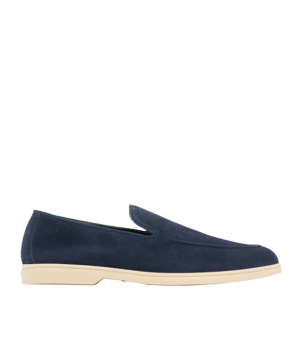 Doucal's Tassel Suede Loafers