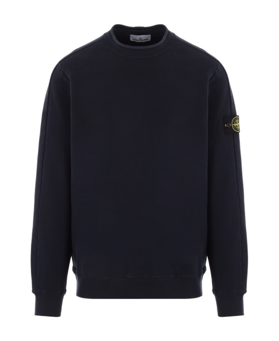 Stone Island Light Rws Pure Wool Sweater In Blue