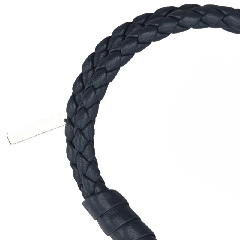 Shop Bottega Veneta Weave A Key Chain In Black