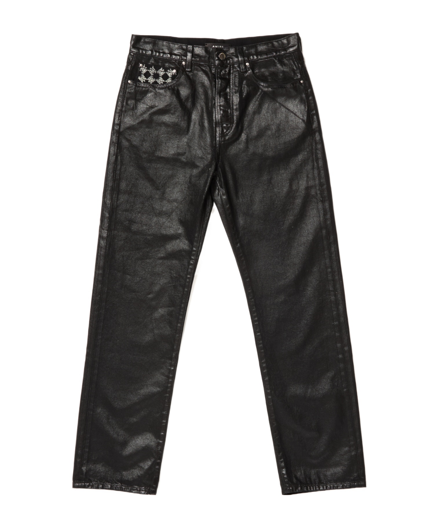 Amiri Belt-loop Jeans In Black