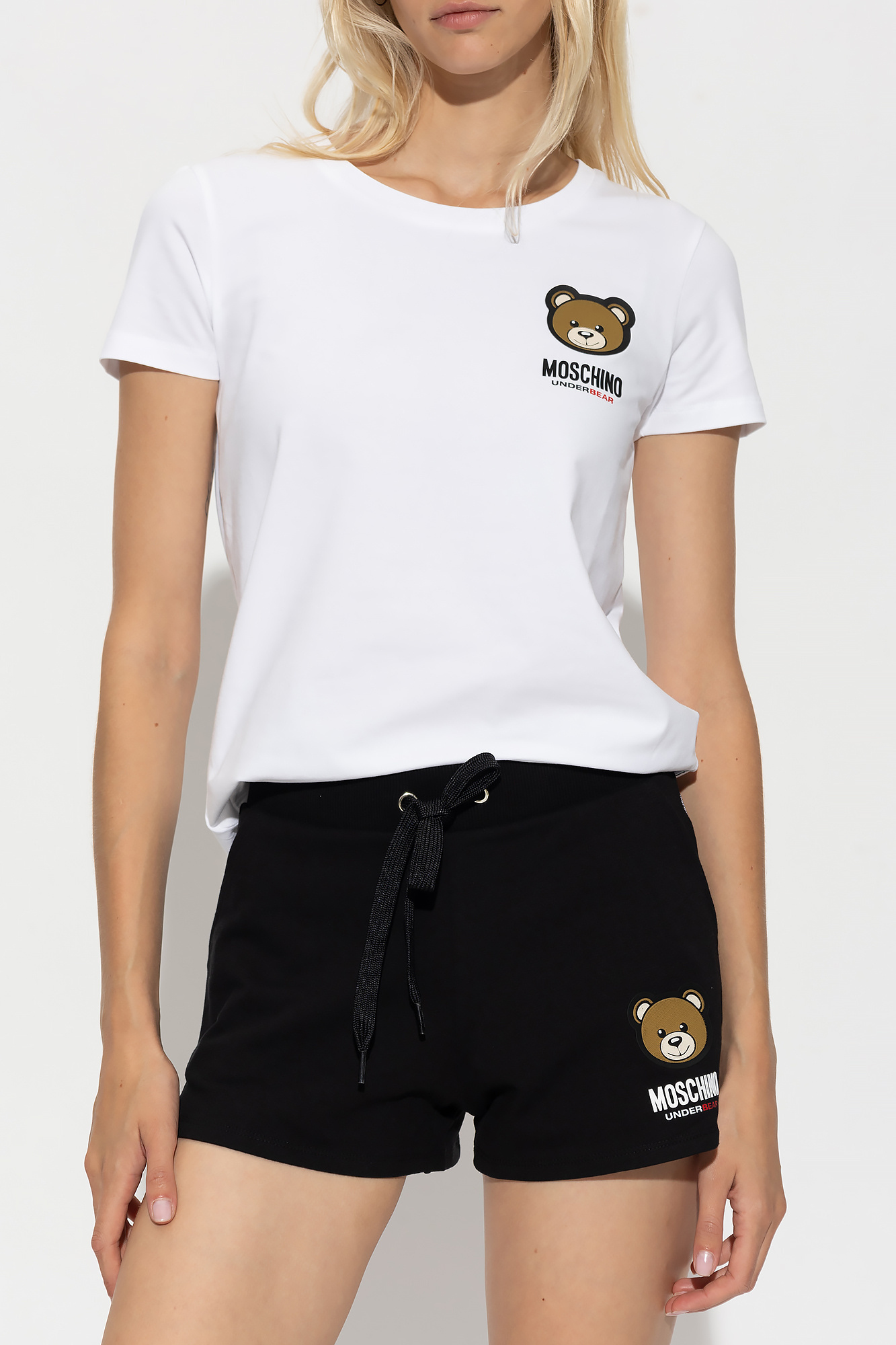 Moschino T-shirts And Polos In White