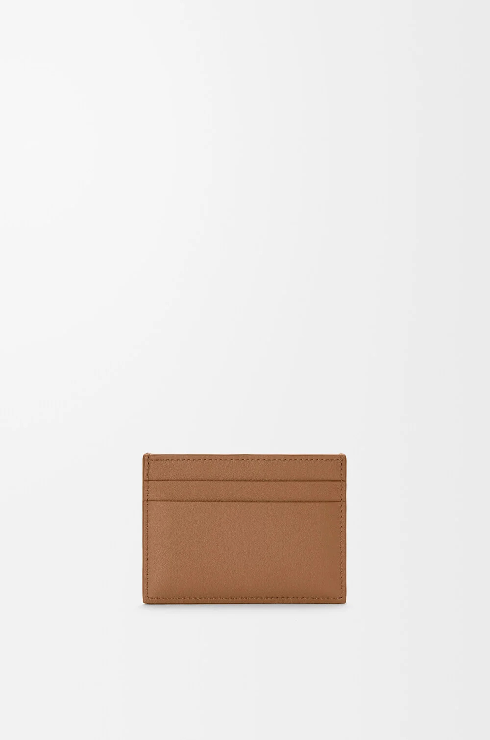 Loewe Cats Plain Cardholder In Classic Calfskin In Brown
