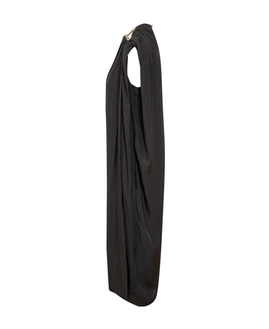 Lanvin Synthetic Fibers Dress In Brown