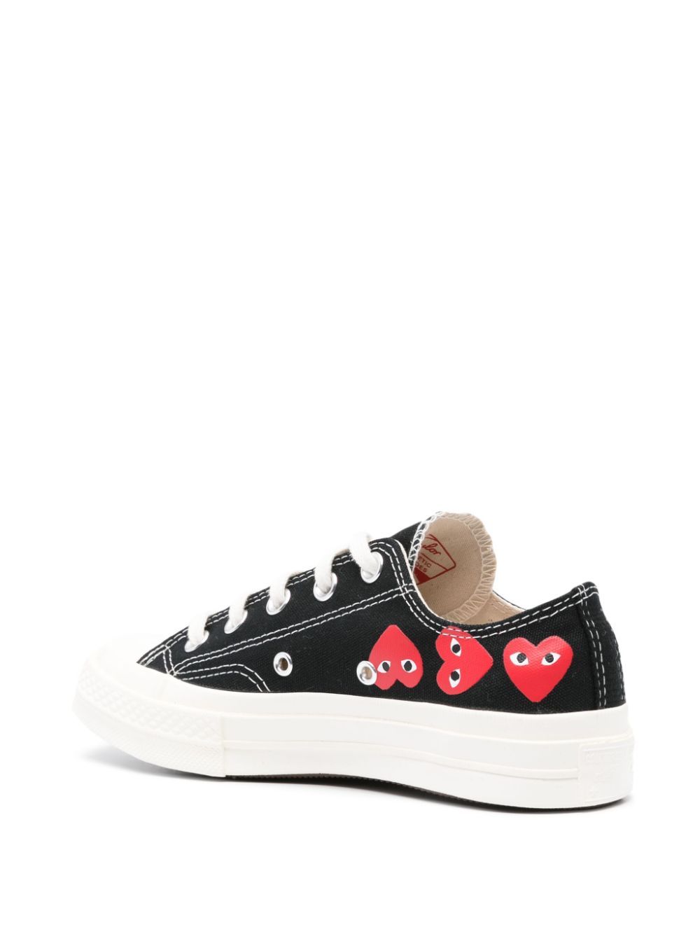 COMME DES GARÇONS TIE LOW-TOP CASUAL SHOES 