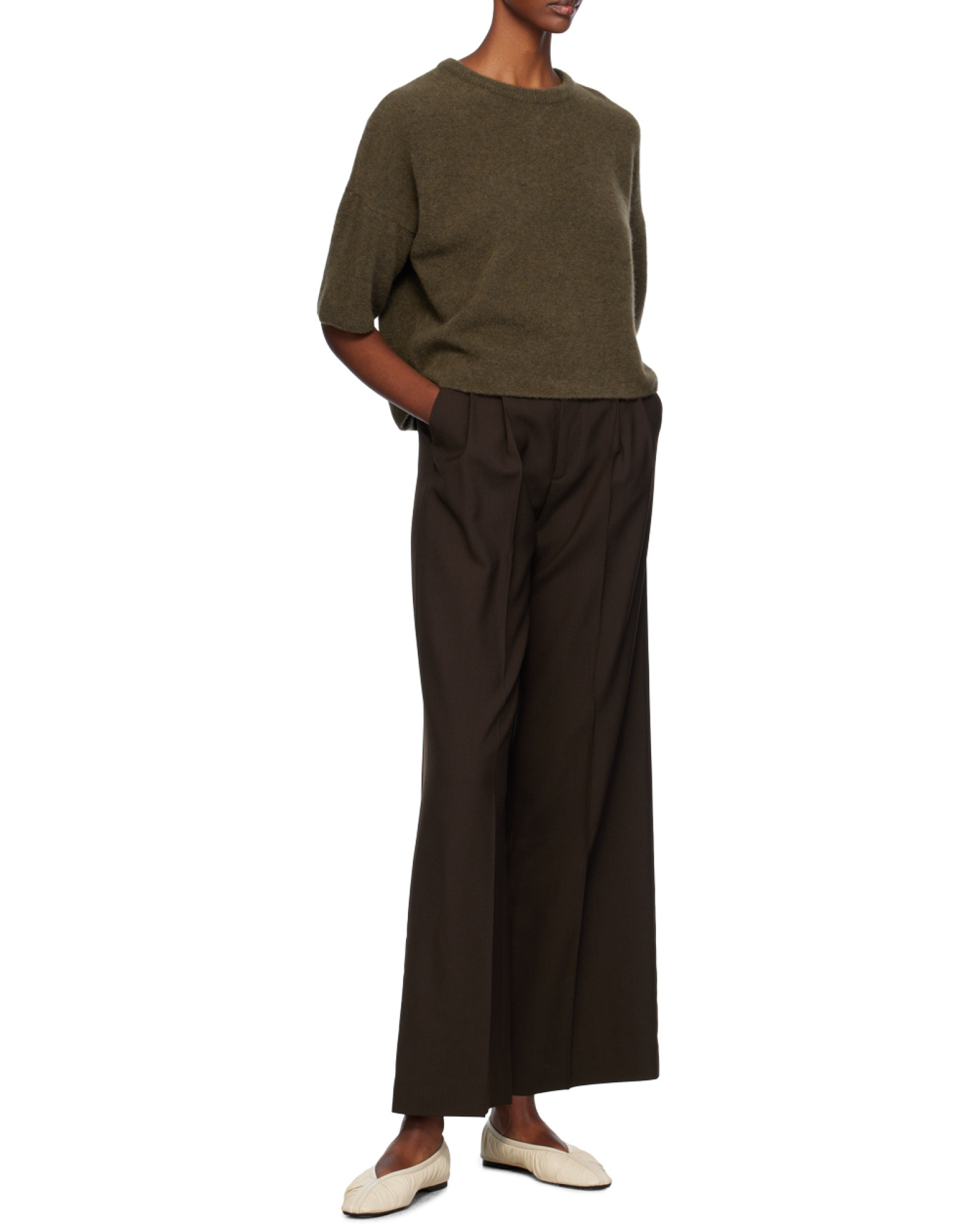 Filippa K Yak Sweater In Gray