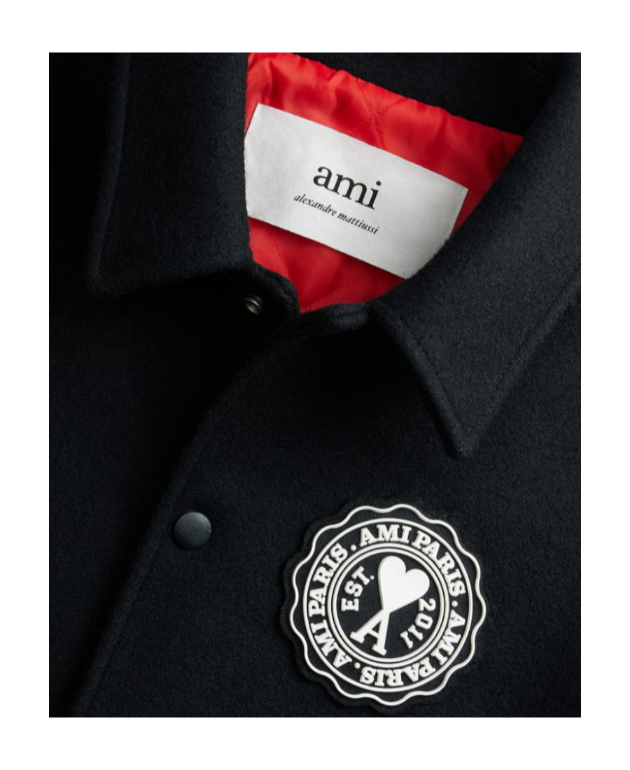 AMI ALEXANDRE MATTIUSSI AMI DE COEUR BOMBER JACKET