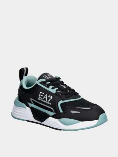 Emporio Armani Lace-up Sneakers In Black