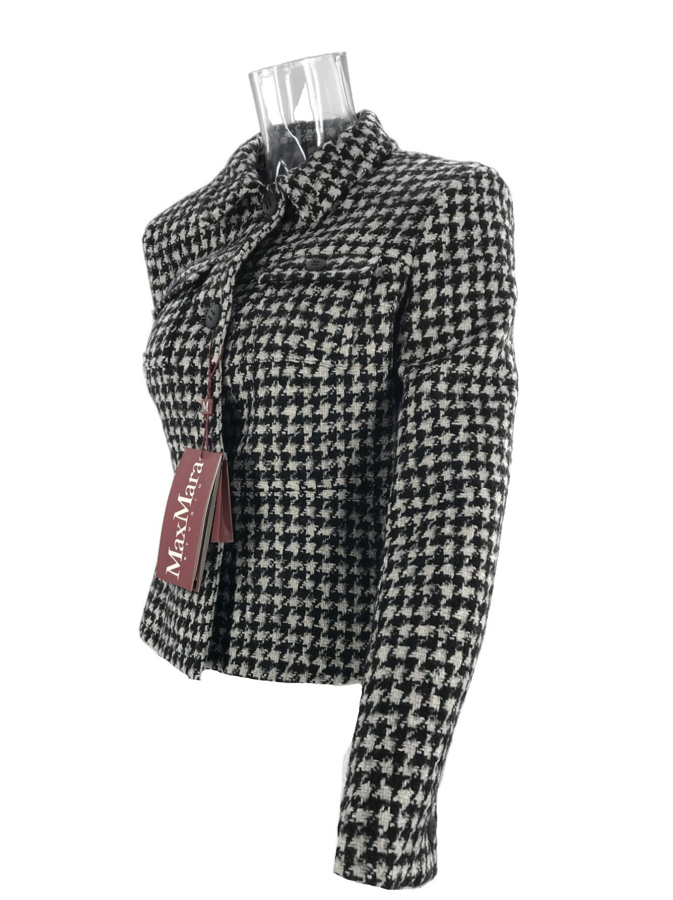 Max Mara A Thousand Birds' Casual Jacket In Black