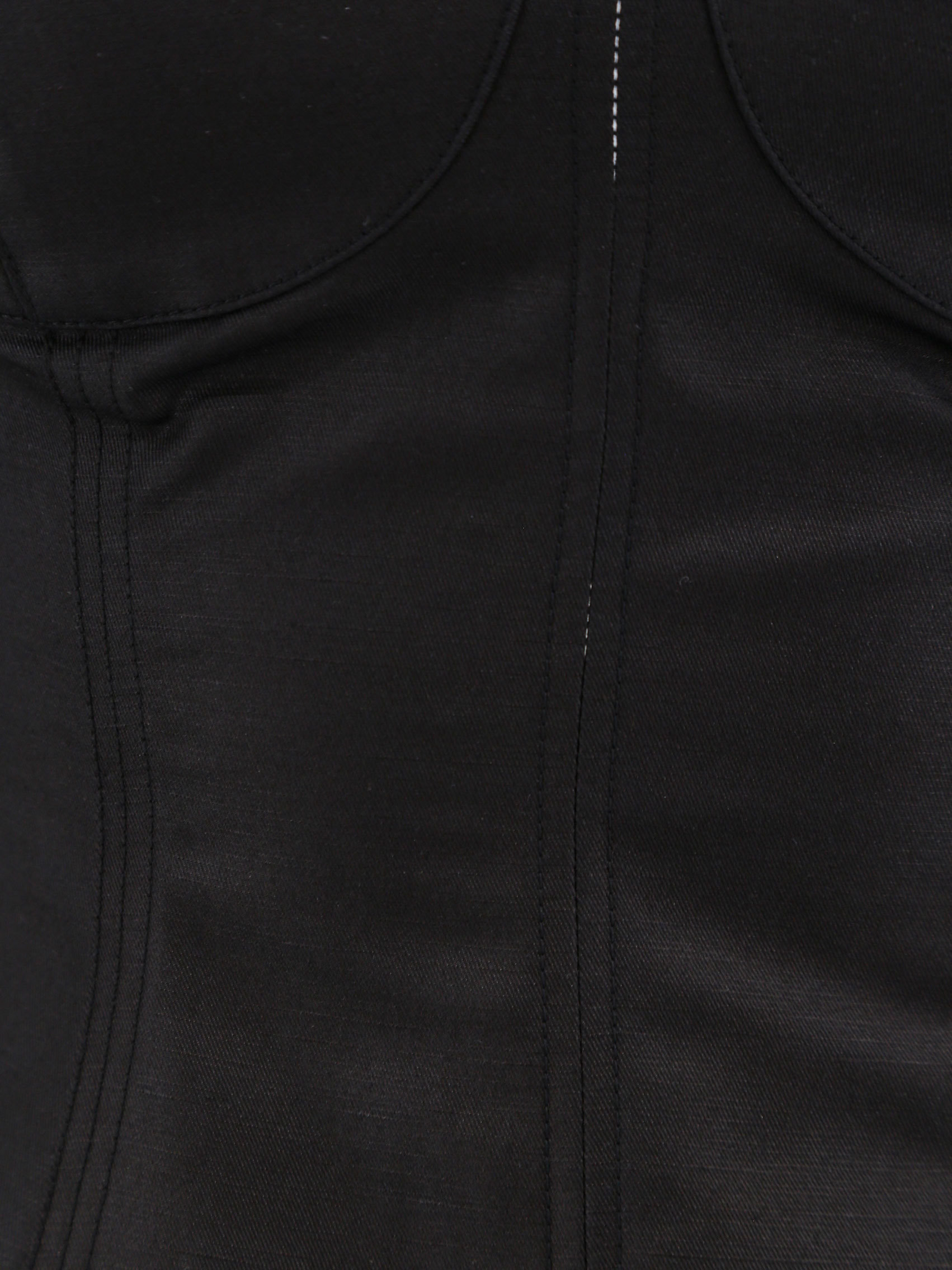 Shop Stella Mccartney Peplum Top In Black