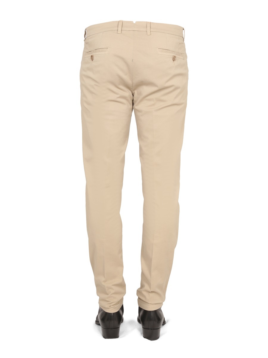 ASPESI PLEAT-DETAIL STRAIGHT-LEG TROUSERS