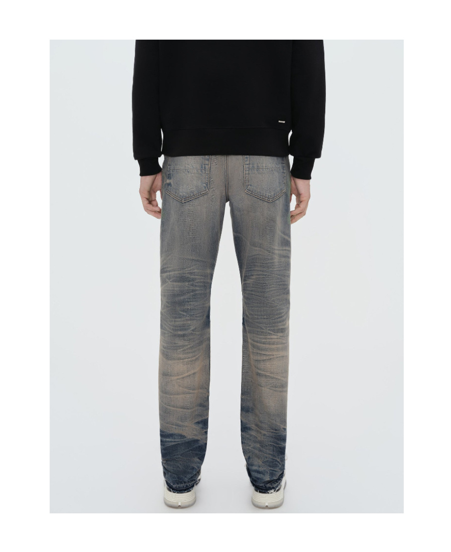 AMIRI RELEASE HEM STRAIGHT-LEG JEANS