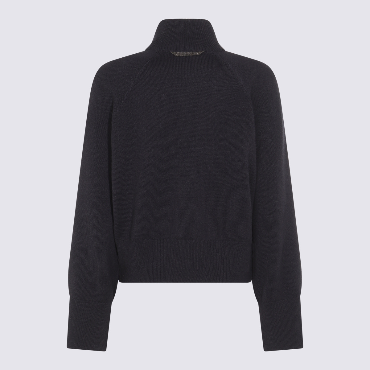 Brunello Cucinelli Ribbed Turtleneck Knitwear Long Sleeves