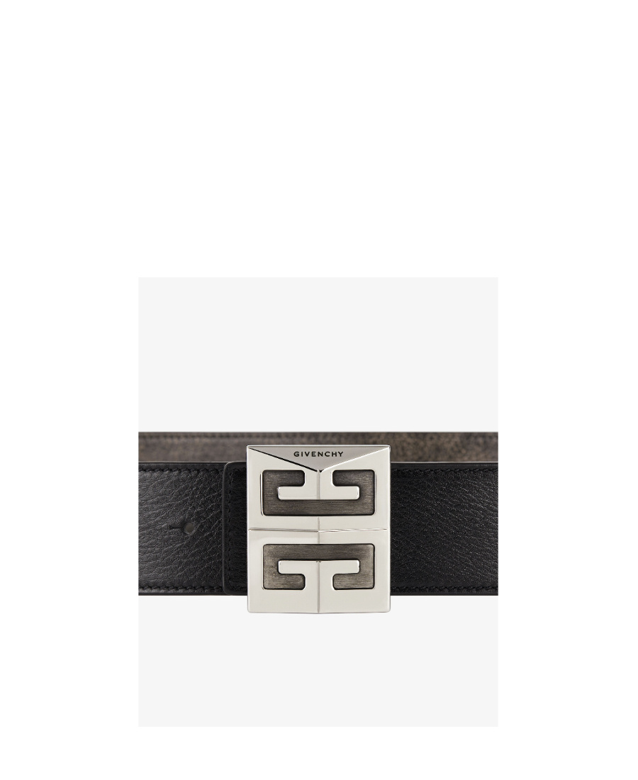 Givenchy 4g Double-sided Belt In Black