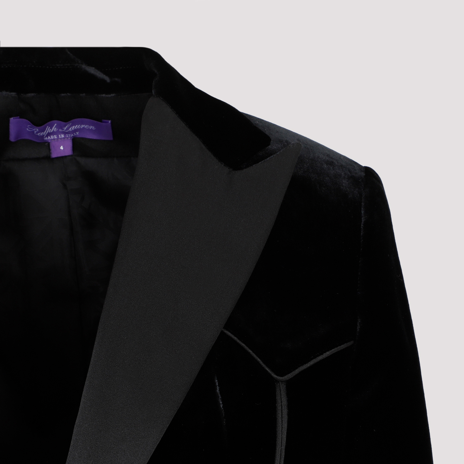 Polo Ralph Lauren Ralph Lauren Collection Walker Blazer In Black