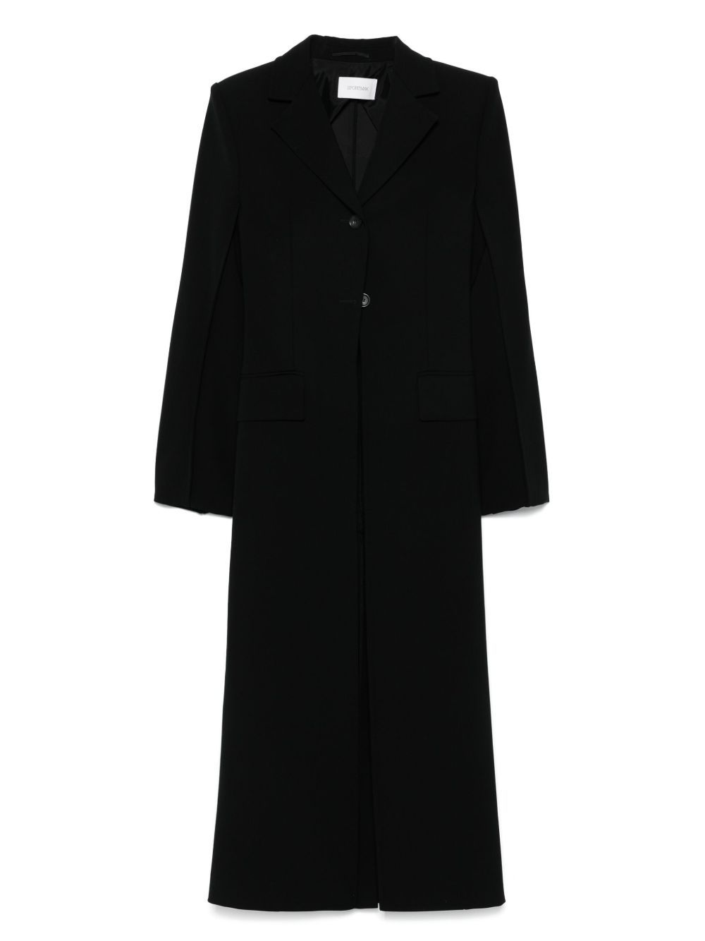 Sportmax Black Aramisi Overcoat