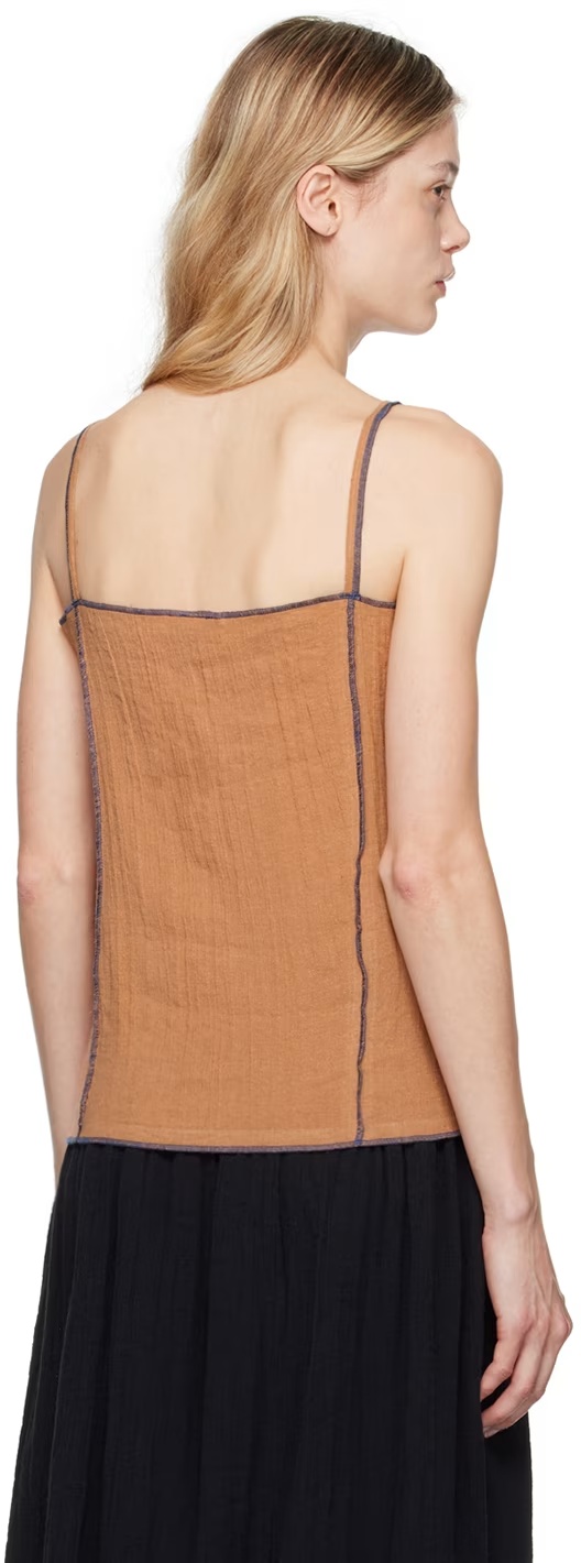 Baserange Shok Square Collar Sling In Nude
