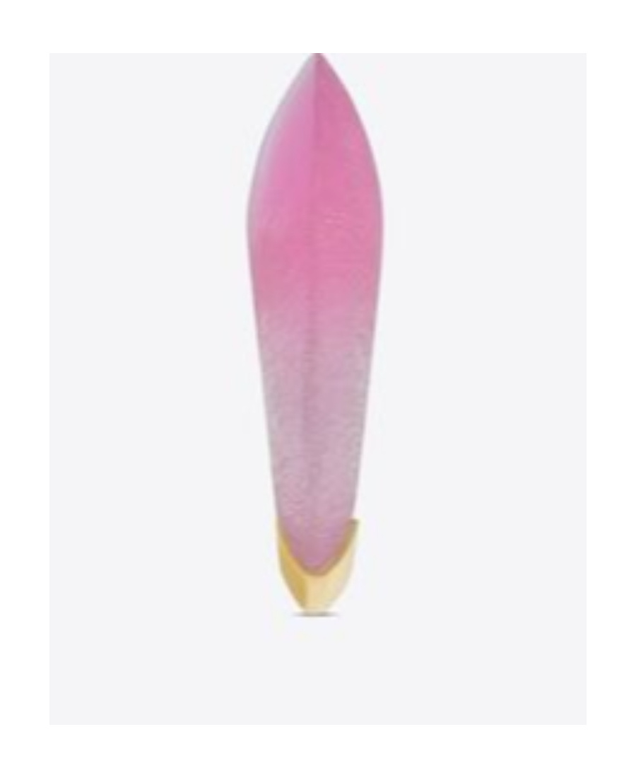 Saint Laurent Gradient-effect Finger Ring In Pink