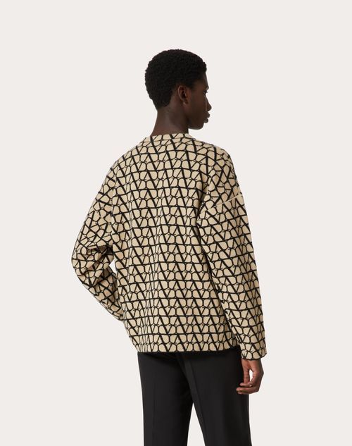 Valentino Toile Iconographe Crewneck Jumper In Multi
