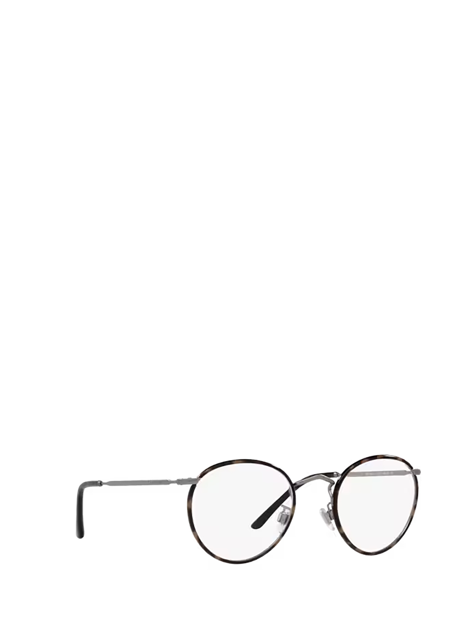 Giorgio Armani Ar112mj Round-frame Glasses In White