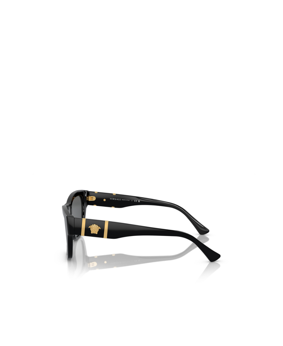 Versace 55mm Square Sunglasses In Gray