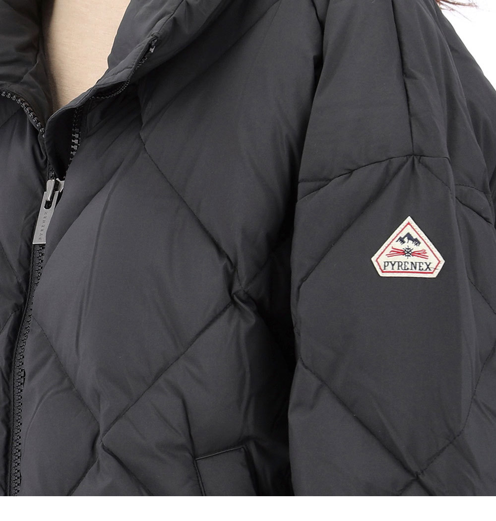 Pyrenex Quilted Down Jacket In Black