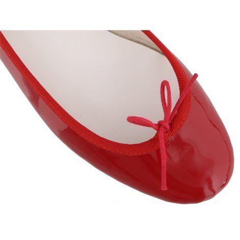 Repetto Red Brigitte Pointy Toe Ballerina Flats In Red