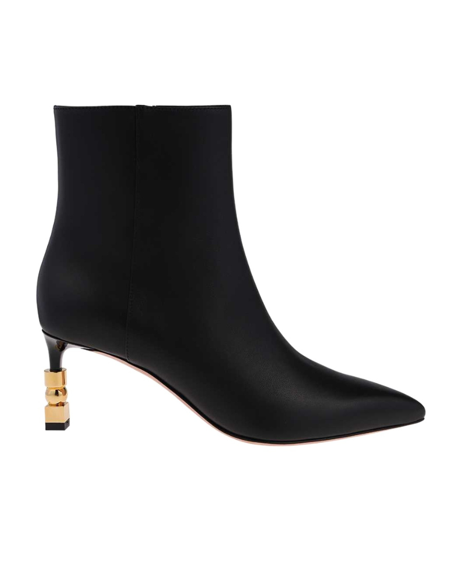 Bally Pointed Short Boots In Black