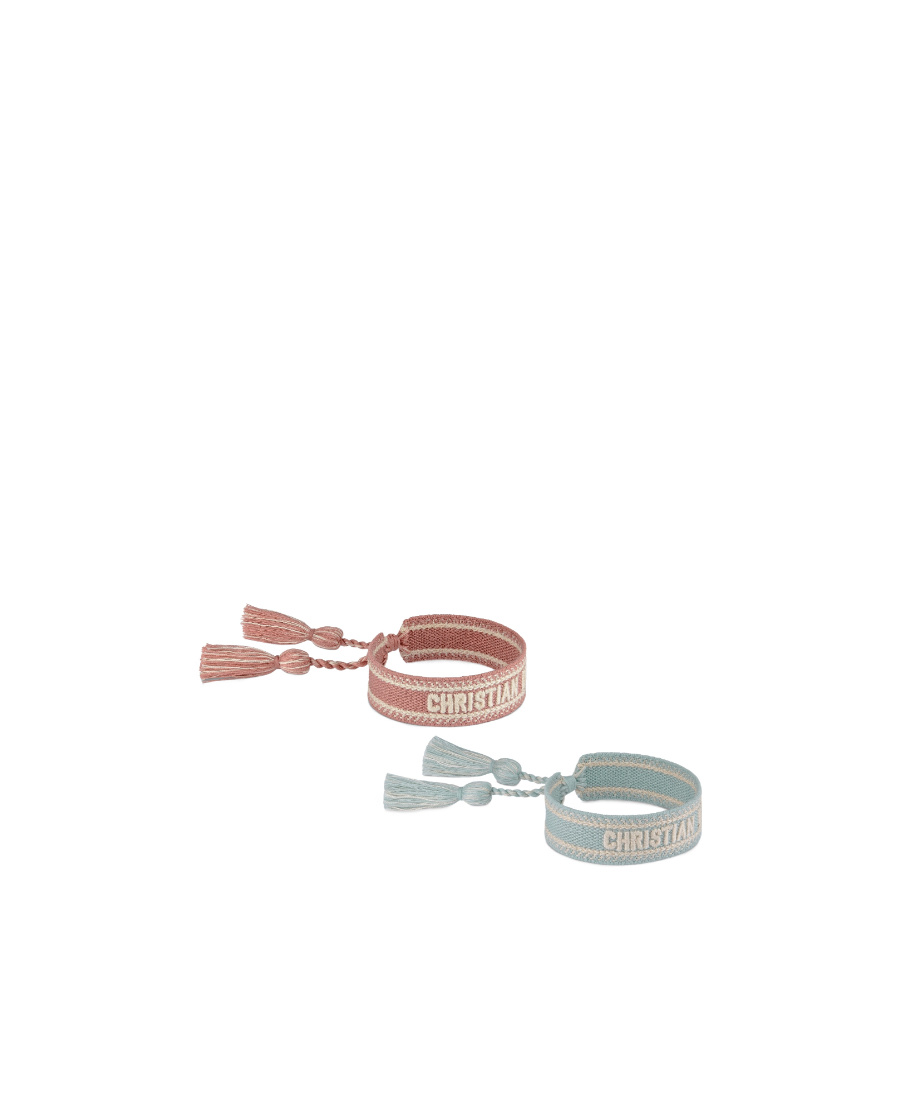 Dior 2 Pieces Of Bracelet In Gray