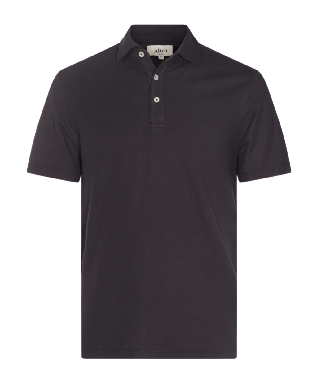 Altea Short Sleeve Polo Shirt In Blue