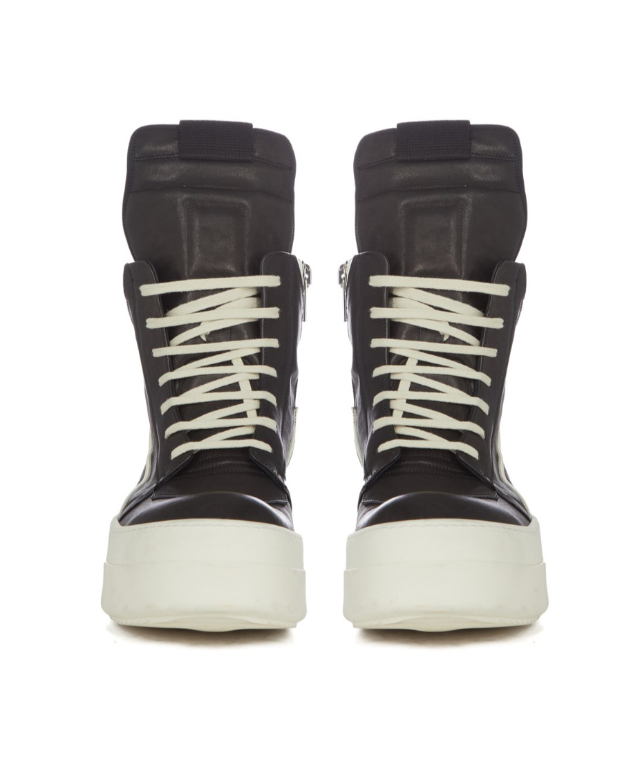 RICK OWENS MEGA BUMPER GEOBASKET SNEAKERS