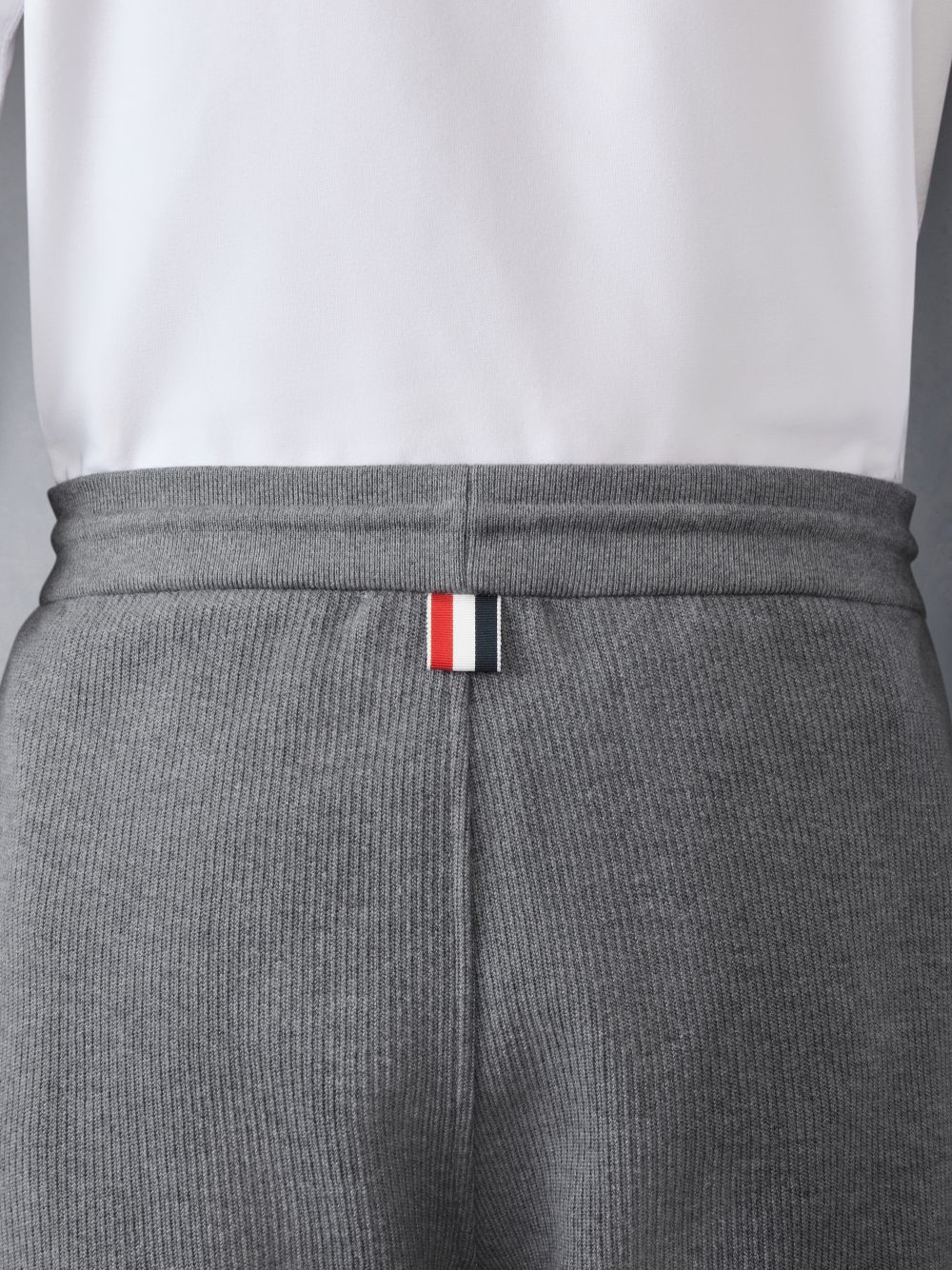 Thom Browne 4-bar Stripe Cotton Shorts In Gray