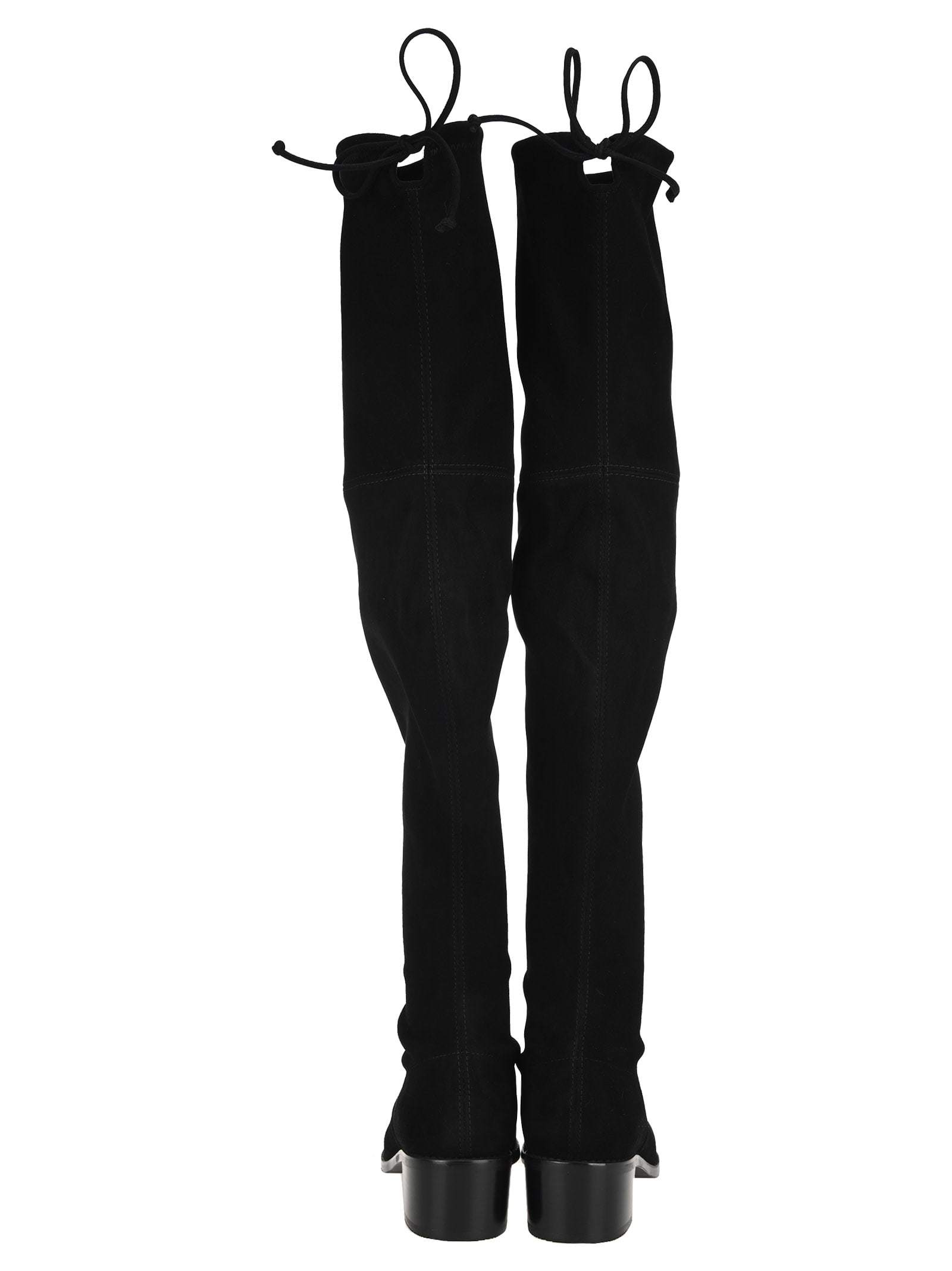 Stuart Weitzman Above-knee Boots In Black