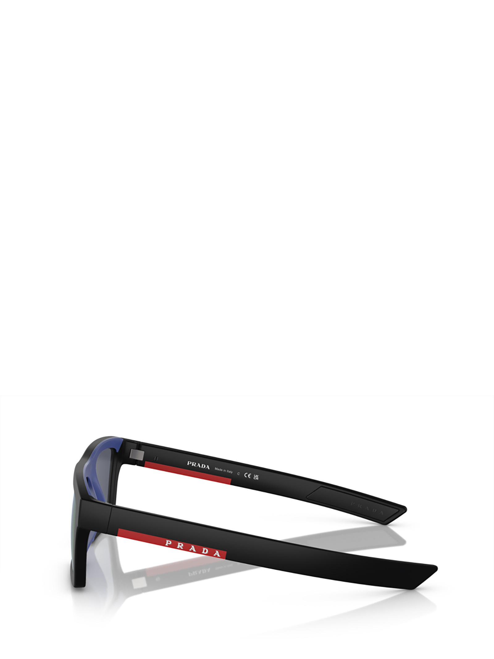 Prada Linea Rossa Man Sunglasses Ps 02zsu In Black