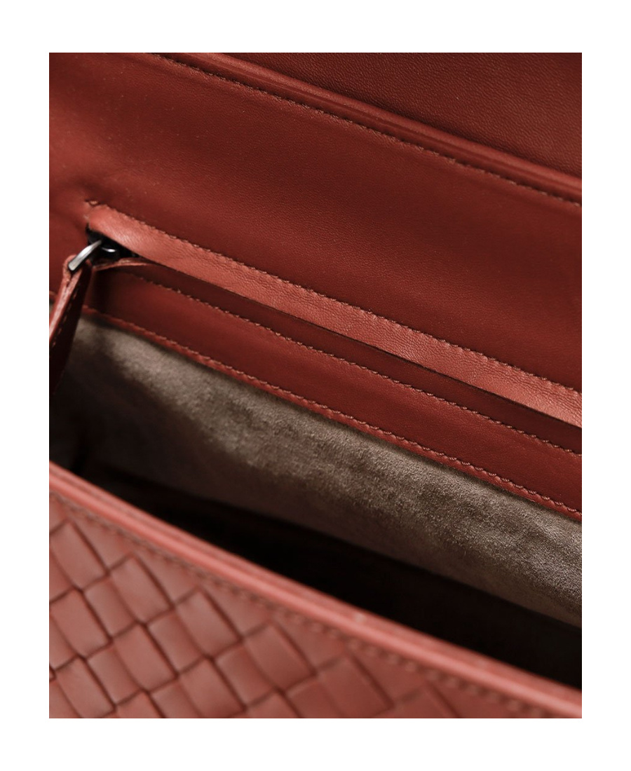 BOTTEGA VENETA LOGO SHOULDER BAG