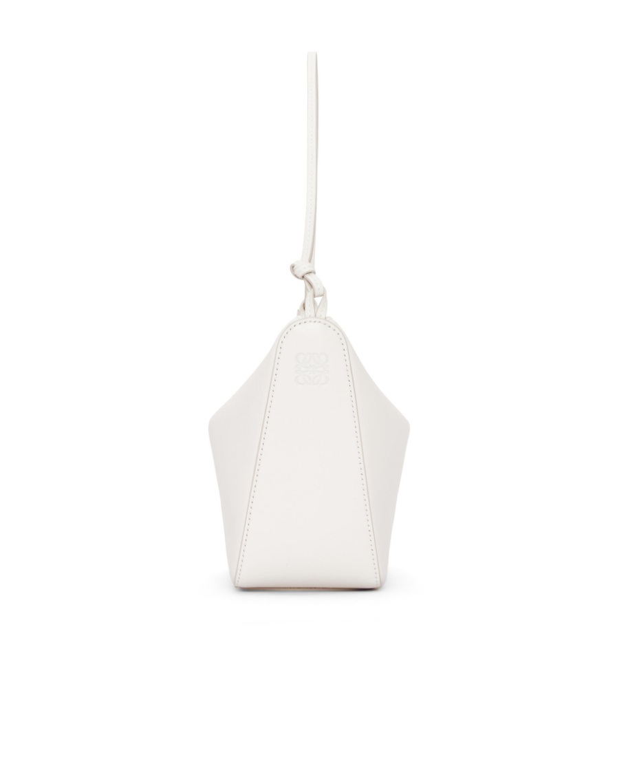 Loewe Hammock Mini Hobo Bag In White