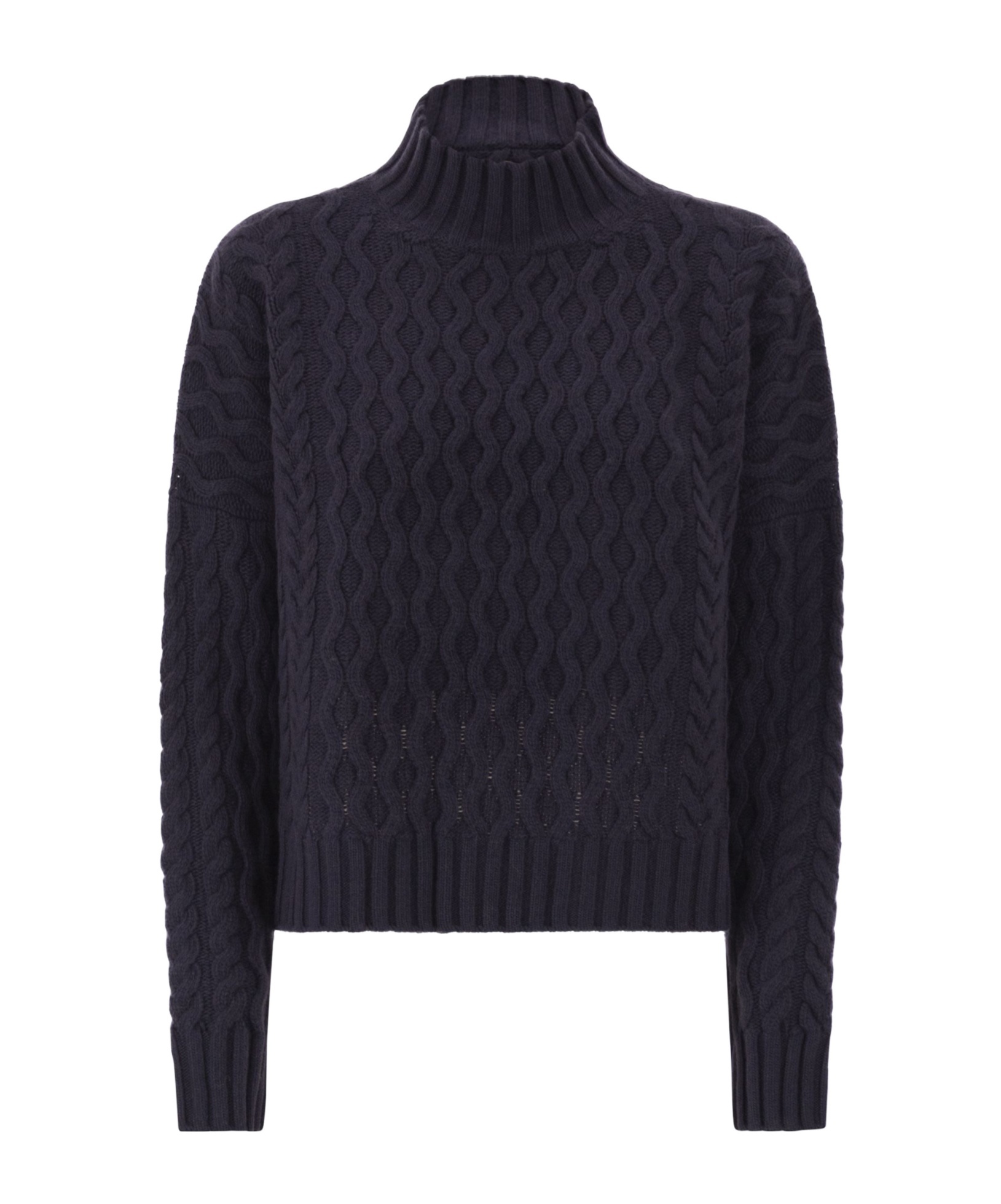 Weekend Max Mara Long-sleeved Sweater In Blue