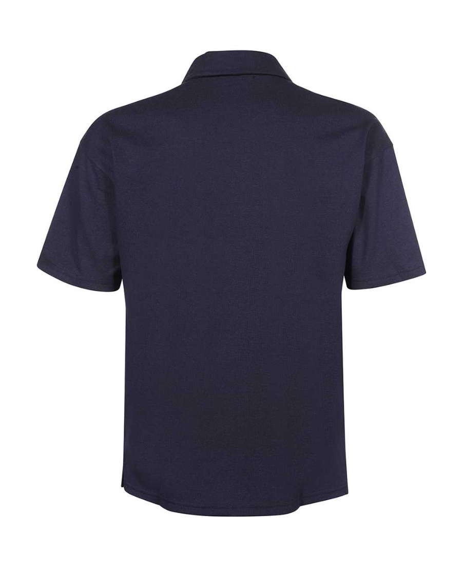Mackintosh Logo Polo Shirt In Black