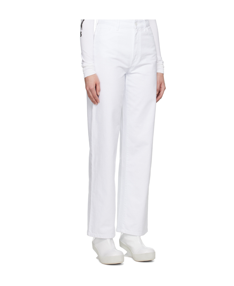 RAF SIMONS HIGH-WAISTED STRAIGHT-LEG JEANS