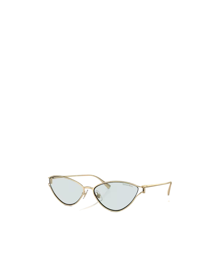 Tiffany & Co Cat's Eye Frame Emblem Sunglasses In White