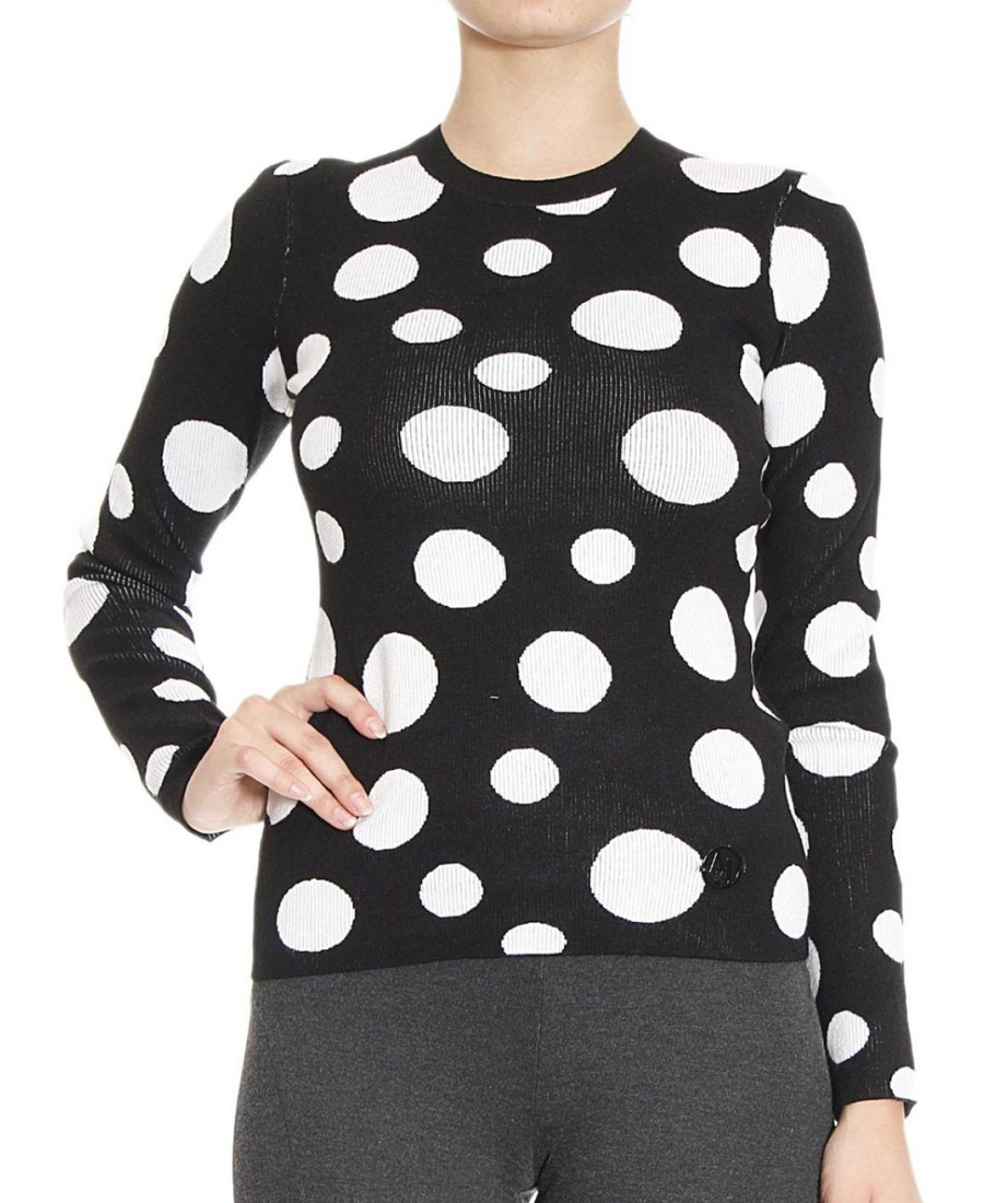 ARMANI JEANS POLKA DOT SWEATER