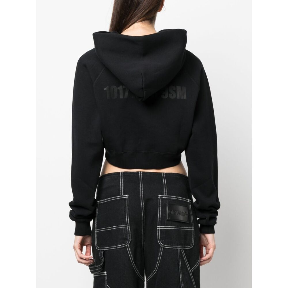 ALYX 1017 ALYX 9SM LOGO PRINTED CROPPED HOODIE