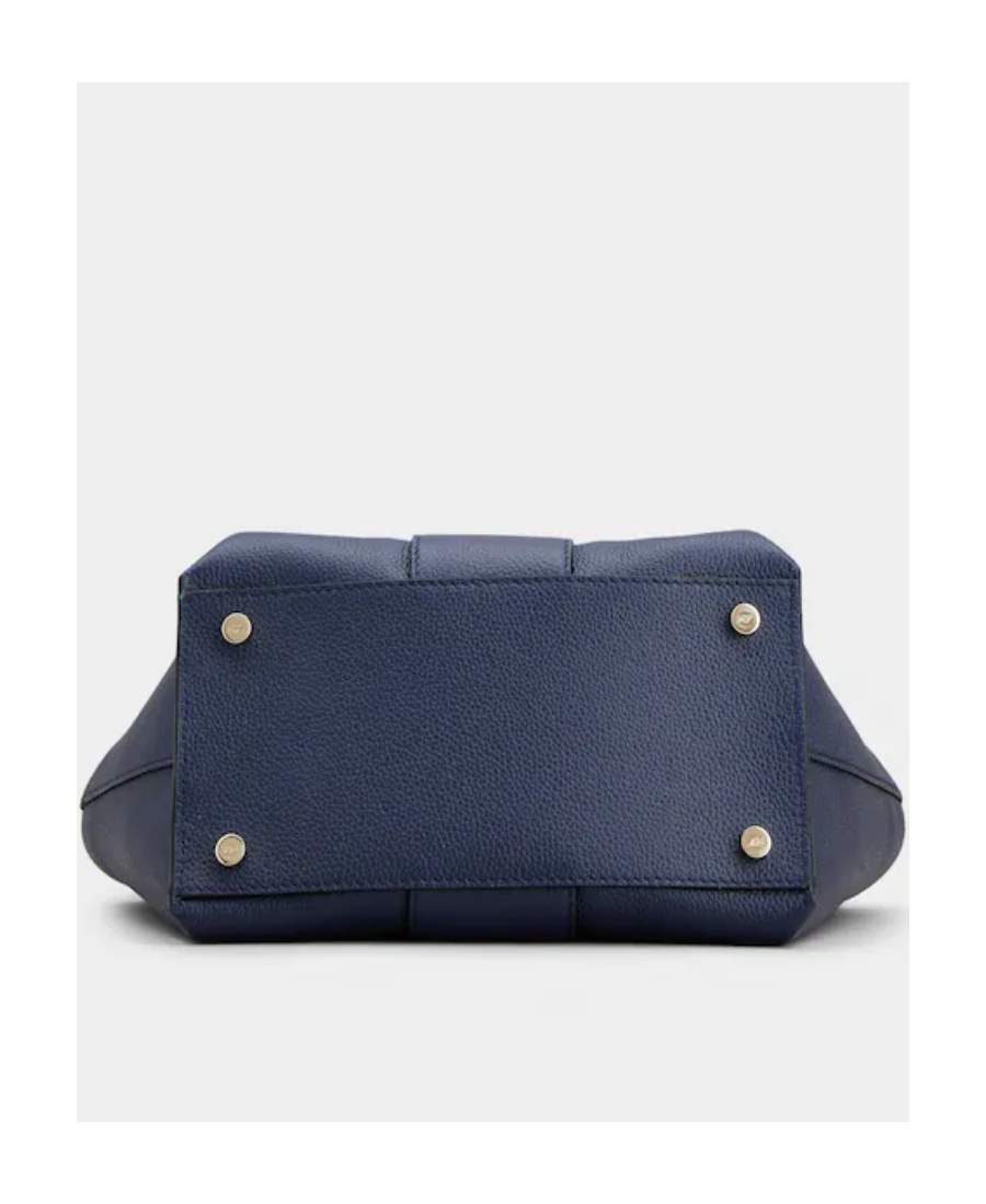 Roger Vivier Viv' Choc Shoulder Bag In Blue